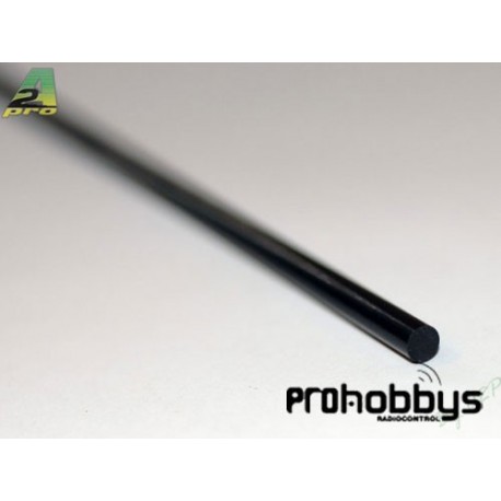 Varilla Carbono Redondo 6.0 x 1mt