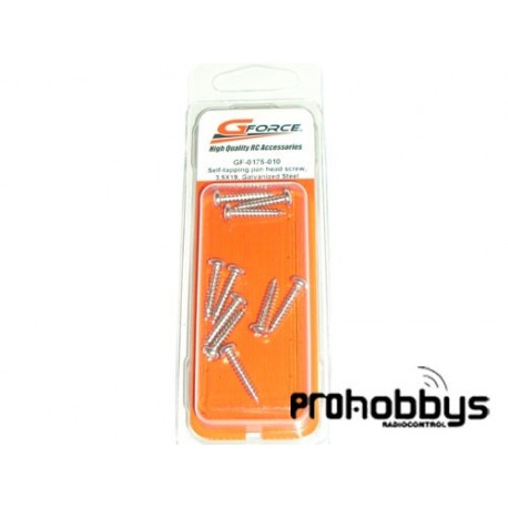 Tornillos 3,5x19mm rosca chapa y estrella Gforce