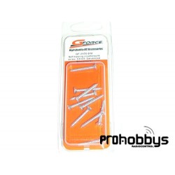 Tornillos 3,5x25mm c/cónica rosca chapa y estrella Gforce