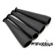 SWORKz Guardapolvos amortiguador trasero BK1 (4 Pcs.)