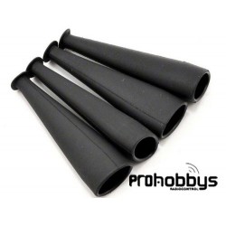 SWORKz Guardapolvos amortiguador trasero BK1 (4 Pcs.)