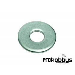 Arandelas de 3mm anchas zinccadas (10 U)