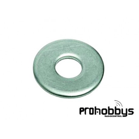 Arandelas de 3mm anchas zinccadas (10 U)