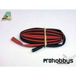Tubo Termo 6 mm Rojo Negro A2P (2x0,5 mts)