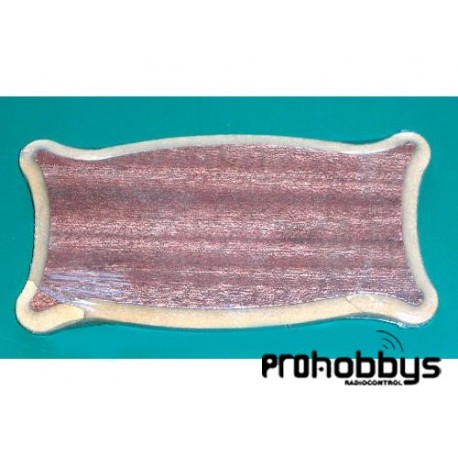 Peana Madera 13x6x1cm 50gr Artesania Latina 29153