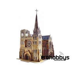 Catedral Gótica Clever Papel 255 Ciudad Medieval