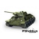 TANQUE T-34 (URSS) Clever Papel 199-2