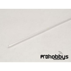 Tubo plástico transparente 5x3x915mm 
