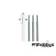 Micro brocas espiral HSS Ø 1,6mm Proxxon 28858