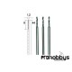 Micro brocas espiral HSS Ø 1,2mm Proxxon 28856