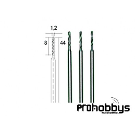 Micro brocas espiral HSS Ø 1,2mm Proxxon 28856