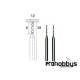Blister Brocas 1mm. (metal duro) Proxxon 28324