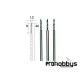 Blister brocas 1,5mm. (metal duro) Proxxon 28326
