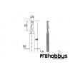 Fresa de metal Duro Ø 3mm Proxxon 28761