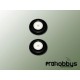 Ruedas llanta Nylon 25mm (2 Uds)