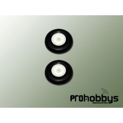 Ruedas llanta Nylon 25mm (2 Uds)