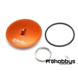 Cabeza mantenimiento Filtro aire aluminio (naranja)