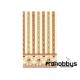 Papel JACKSON'S REGENCY STRIPE BURDE 1:12