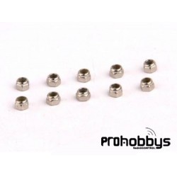 Tuerca autoblocante acero inox M3 (10 uds)