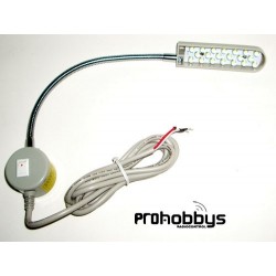 Lámpara flexo 20 LED 220V 1W
