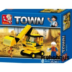 Excavadora Sluban B0176 62 pcs 6+