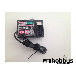 Receptor Hitec Micro Dual 5CH 40MHz FM New