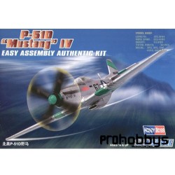 Maqueta de avión en kit P-51D "Mustang" IV de Hobby Boss