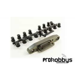 Placa trasera de aluminio convertible Sworkz