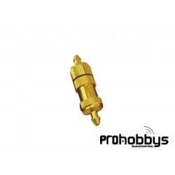 Filtro combustible Aluminio (oro) Hobby Tech