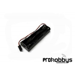 Portapilas para 8 pilas AA con conector Futaba