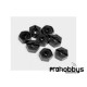 Hexagono rueda (8 Uds) (XB10/MT10/ Megane) Ninco