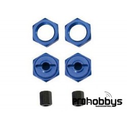 Adaptador rueda 17/12mm 1/8 para 1/10 aluminio CNC