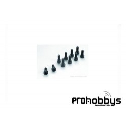 Tornillos allen acero 2x14mm Gforce (10 uds)
