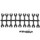 Espaciador trapecios MBX5R/5T/6/6T Mugen