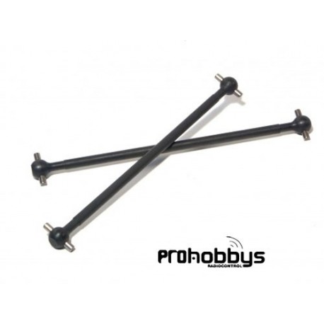  Palier traseo 9x123mm (negro/2pcs) Savage HPI