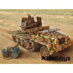 Italeri Semioruga SWS con cañón 