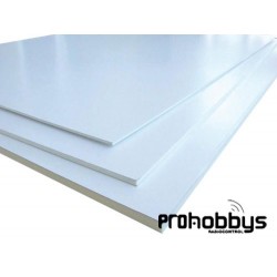 Carton -Pluma Blanco 3mm. 70x100cm.