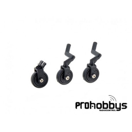 HM-CB180-Z-22 Set ruedas tren aterrizaje CB180Q Walkera 