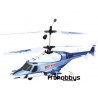 Fuselaje helicóptero Walkera 5-4Q3 azul