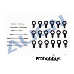 Set varillaje con rótulas Helicóptero T-Rex 450