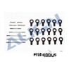 Set varillaje con rótulas helicóptero Trex 450
