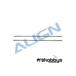 Barra estabilizadora Ø2 X 220mm acero Trex 450 (2 uds)