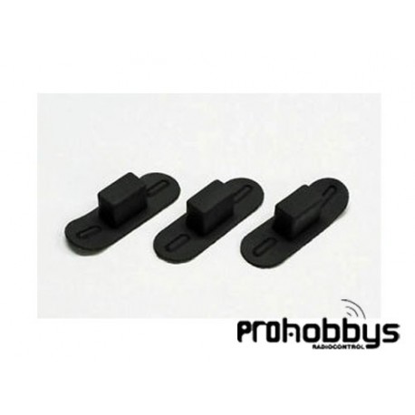 Protector goma interruptor Kyosho (3 uds) 