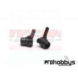Manguetas delanteras coche 1/10 termico Bycmo