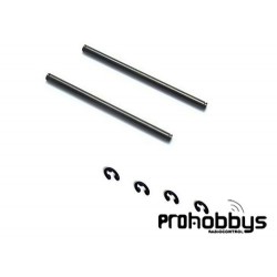 STR042 Ejes trapecios inf. delanteros STR8 Spirit Hobbytech