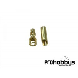 Conectores oro 3,5mm (4 parejas)