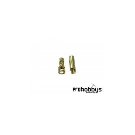 Conectores oro 3,5mm (4 parejas)