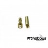 Conectores oro 3,5mm (4 parejas)
