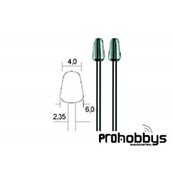 Fresa cónica Ø 4/6mm (2pz) 28723 Proxxon