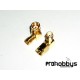 Adaptador antena FPV acodado hembra SMA / macho RP SMA